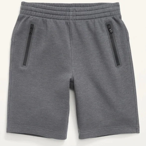 OLD NAVY Boys Dynamic Fleece Performance Shorts- Dark Grey Heather Size XL  14-16 - Main Image
